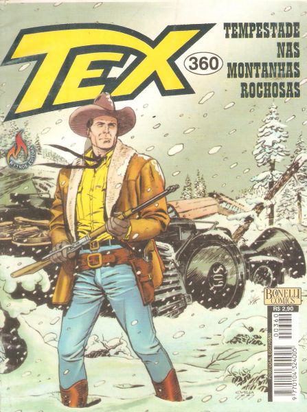 Tex nº 360 – Tempestade nas montanhas rochosas