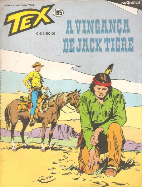 Tex nº 195 - A vingança de Jack Tigre