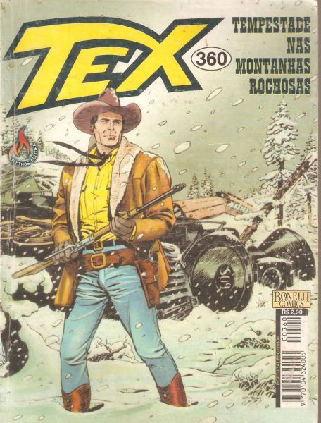 Tex nº 360 - Tempestade nas montanhas rochosas