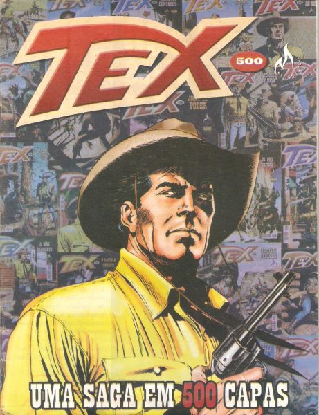 -> Tex nº 500 - Livreto uma saga em 500 capas