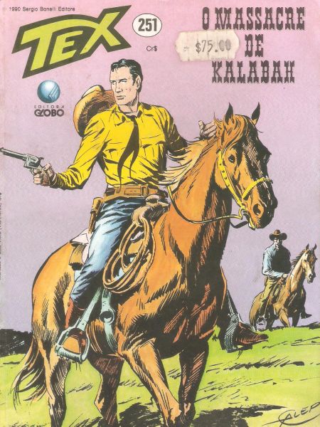 Tex nº 251 - O massacre de Kalabah