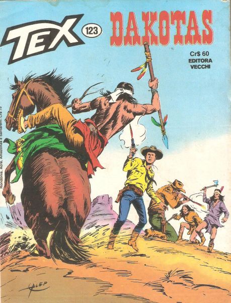 Tex nº 123 - Dakotas - 1ed