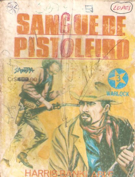 Sangue de pistoleiro - Bolsilivro de faroeste