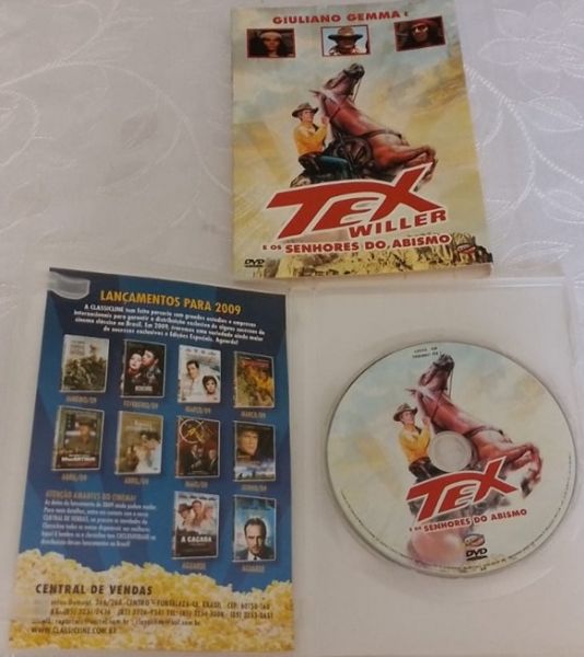 DVD Tex e o Senhor dos Abismos – com box – Original