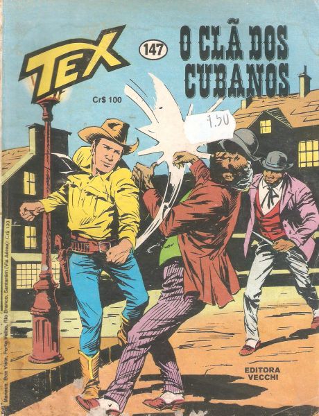 Tex nº 147 – Clã dos cubanos (1 ed) a