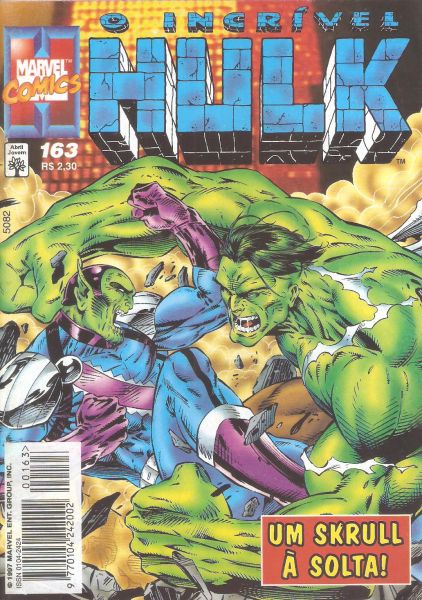 O Novo Incrivel Hulk nº 163 - jan 97 - Editora Abril