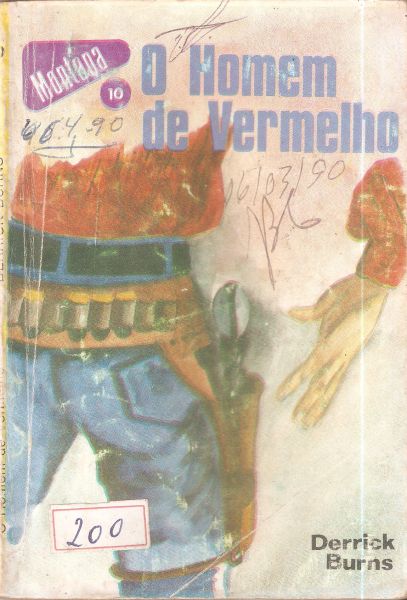 O homem de vermelho - Bolsilivro de Faroeste