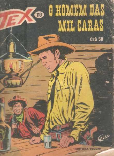 Tex nº 119 - O homem das mil caras (1ed)