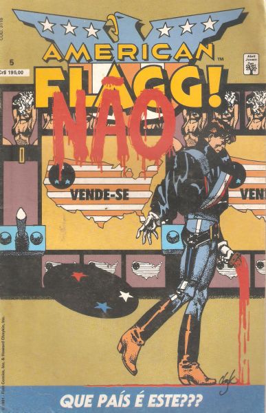 American Flagg! nº 05 - Que país é este? - Abril