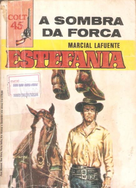 A sombra da forca - Estefania - Bolsilivro de Faroeste