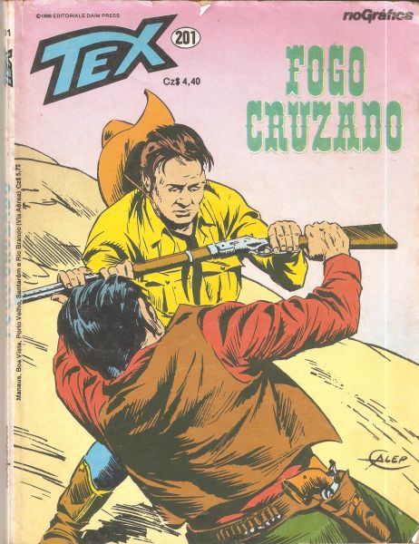 Tex nº 201 – Fogo cruzado