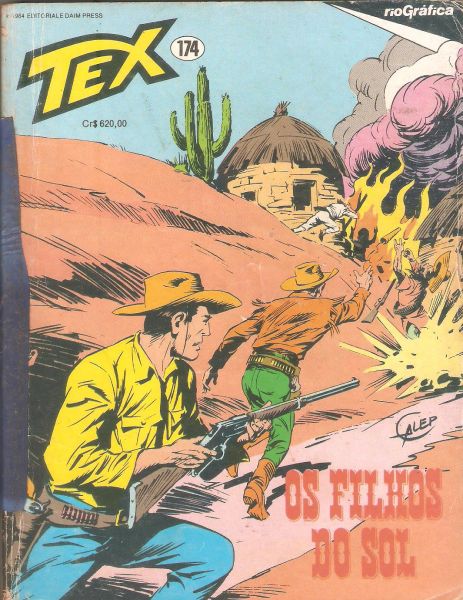 Tex nº 174 – Os filhos do sol (P)