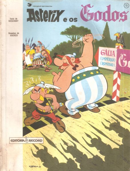 Asterix nº 15 - Asterix e os Godos - Editora Record