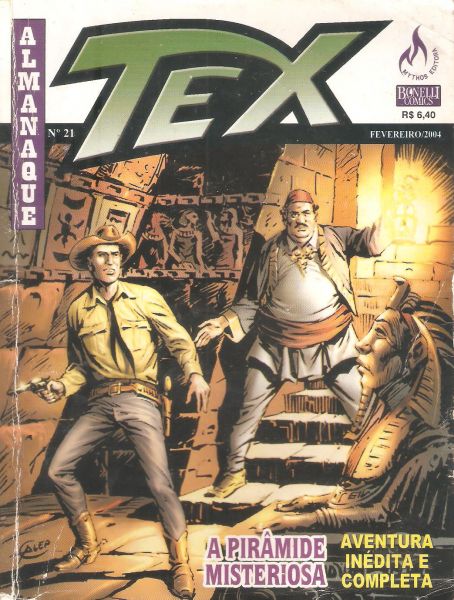 Tex Almanaque nº 21 - A pirâmide misteriosa