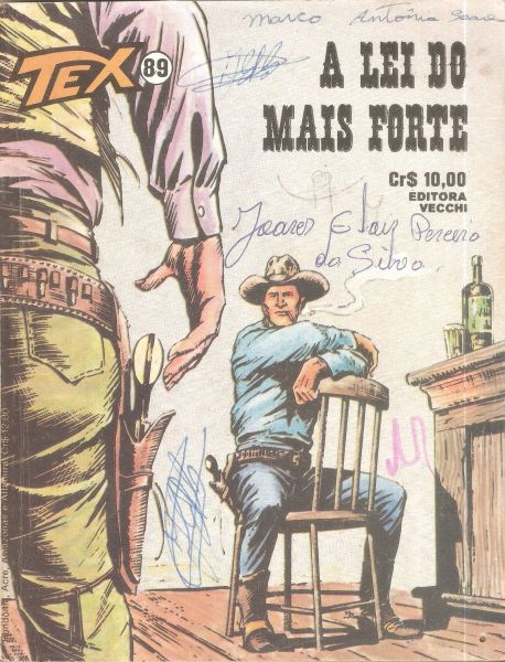 Tex nº 089 - A lei do mais forte - 1 ed - Vecchi