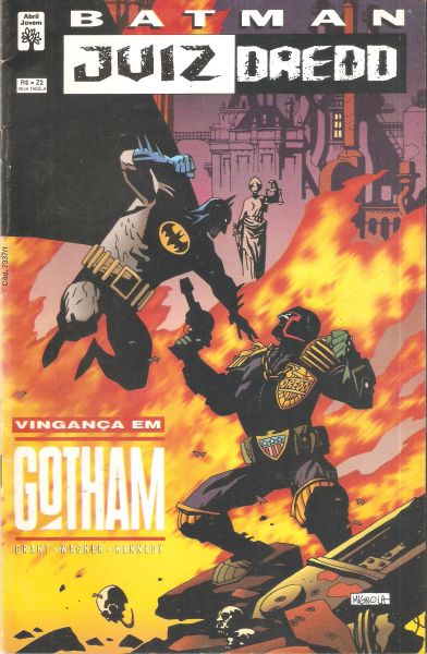 Batman e Juiz Dreed - Vingança em Gothan - Editora Abril