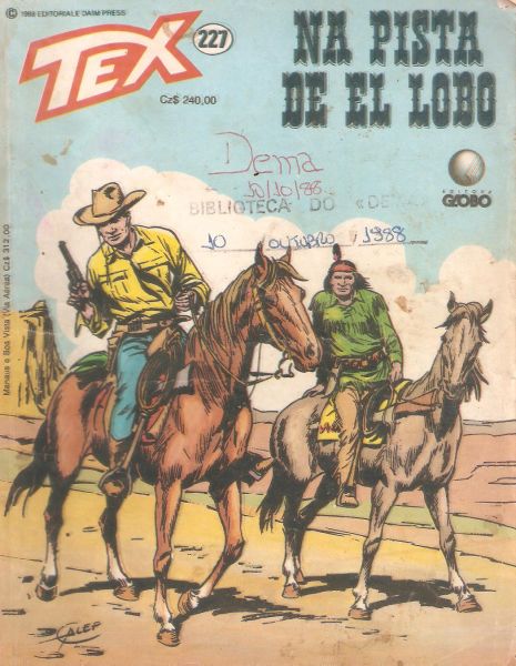 Tex nº 227 – Na pista de El Lobo