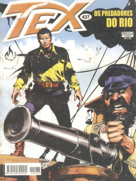 Tex nº 437 – Os predadores do rio