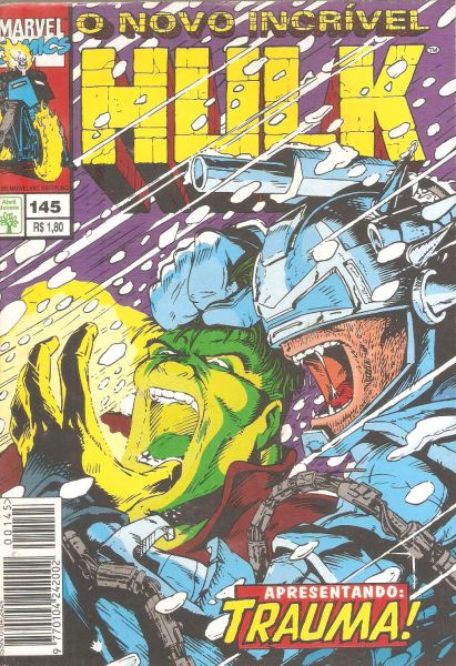 O Novo Incrivel Hulk nº 145 - jul 95 - Editora Abril