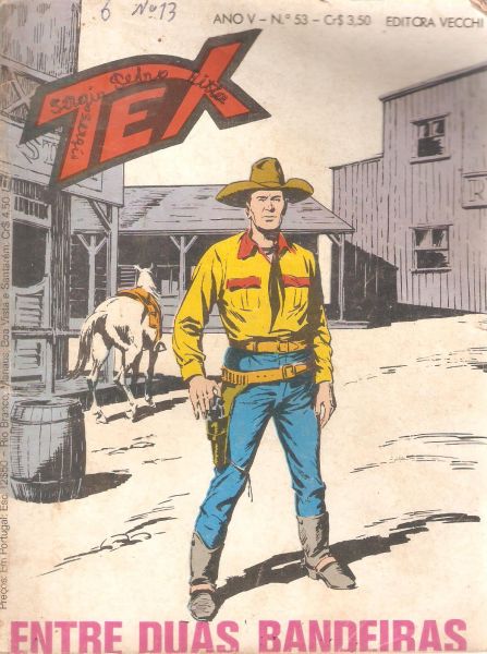 Tex nº 053 - Entre duas bandeiras - 1 ed - Vecchi