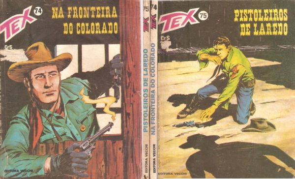 Tex nº 74 e 75 - 1ª Edição - Vecchi