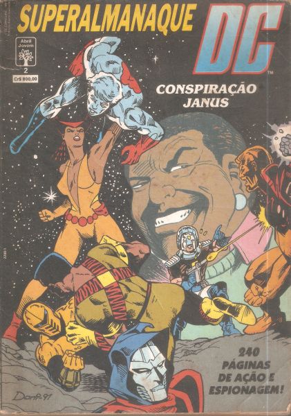 Superalmanaque DC nº 02 - Conspiração Janus - Editora Abril