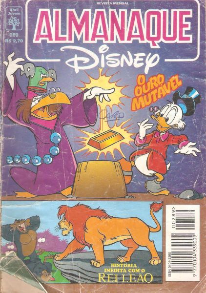 Almanaque Disney nº 289 - Editora abril