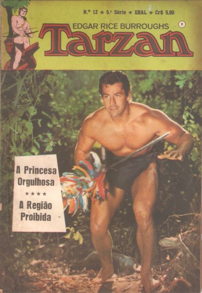 Tarzan nº 012 - A princesa orgulhosa - formatinho - mar 78 - Ebal