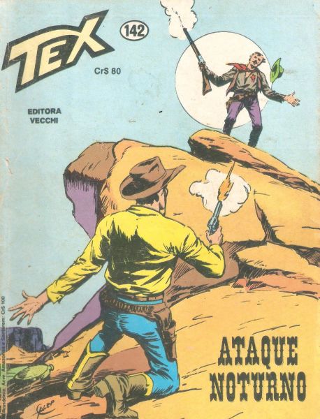 Tex nº 142 – Ataque norturno (1 ed)