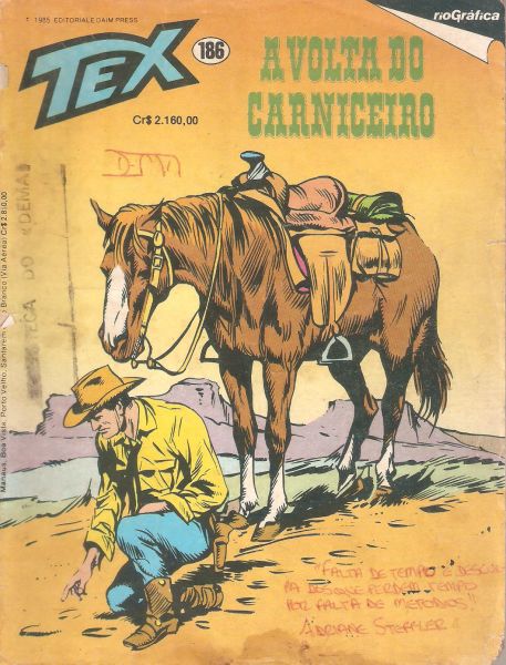 Tex nº 186 – A volta do carniceiro