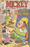 Mickey nº 328 - Nos tempos de Robin Hood -  fev 80 - Editora Abril