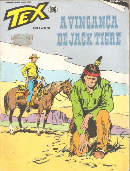 Tex nº 195 -  A vingança de Jack Tigre b