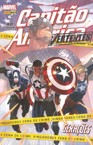 Capitão America nº 06 - Vertentes - Panini Comics