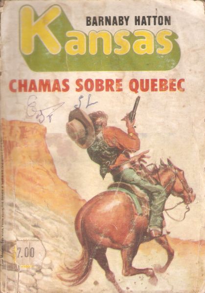 Chamas sobre Quebec - Bolsilivro de Faroeste