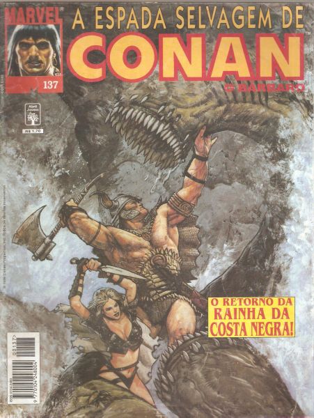 A Espada Selvagem de Conan nº 137 -  O retorno da Rainha da Costa Negra