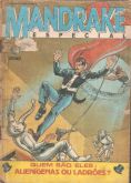 Mandrake Especial nº 06 - O disco voador- jul 1987 - Editora Globo