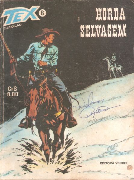 Tex n 008 - Horda selvagem - 2 ed - Vecchi