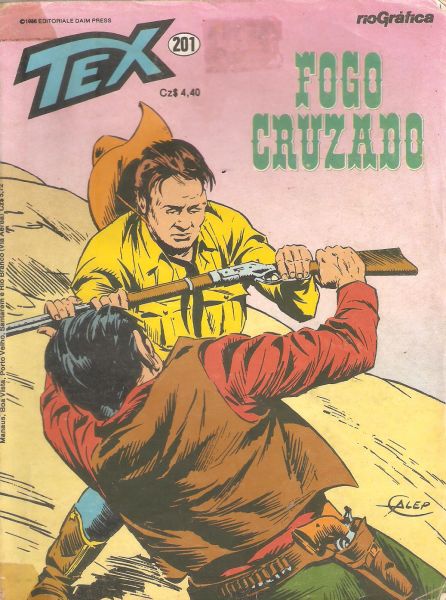 Tex nº 201 – Fogo cruzado b