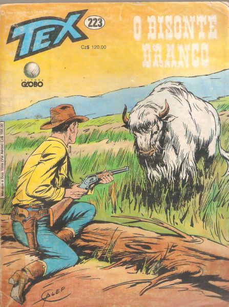 Tex nº 223 – O bisonte branco