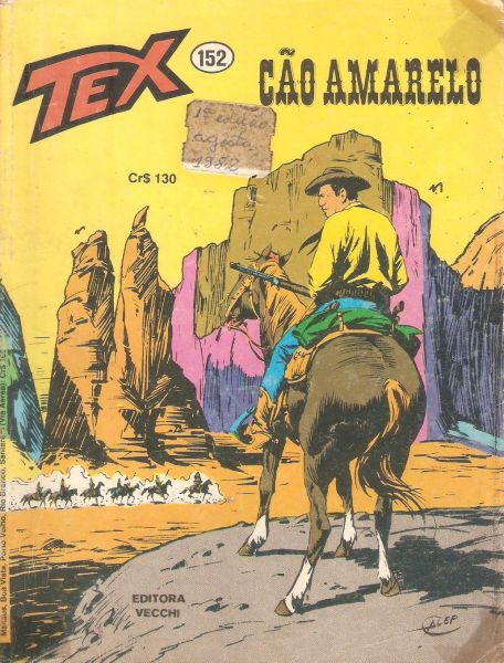 Tex nº 152 – Cão amarelo