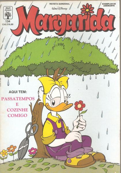 Margarida nº 134 - ago 91 - Editora Abril