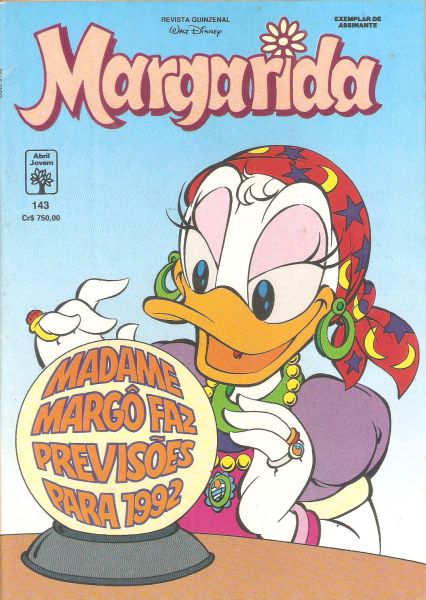 Margarida nº 143 - jan 92 - Editora Abril