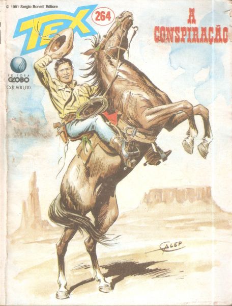 Tex nº 264 - A conspiração - Editora Globo - b