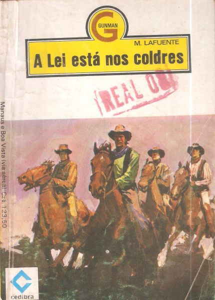 A lei está nos coldres - Estefania - Bolsilivro de Faroeste - Cedibra