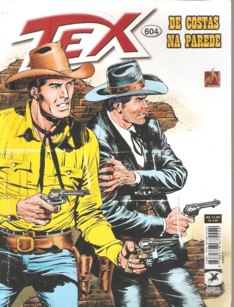 Tex nº 604 - De costas na parede