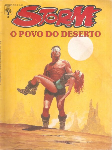 Storm nº 003 - O povo do deserto - colorido - nov 89 - Editora Abril