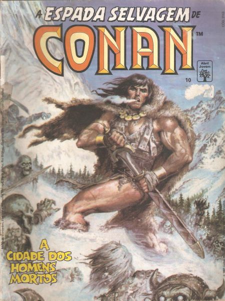 A Espada Selvagem de Conan nº 010 - A cidade dos homens mortos