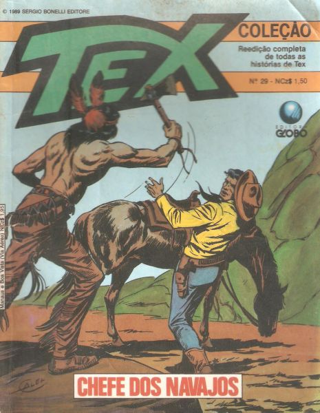 Tex Coleção nº 029 – Chefe dos navajos (P)