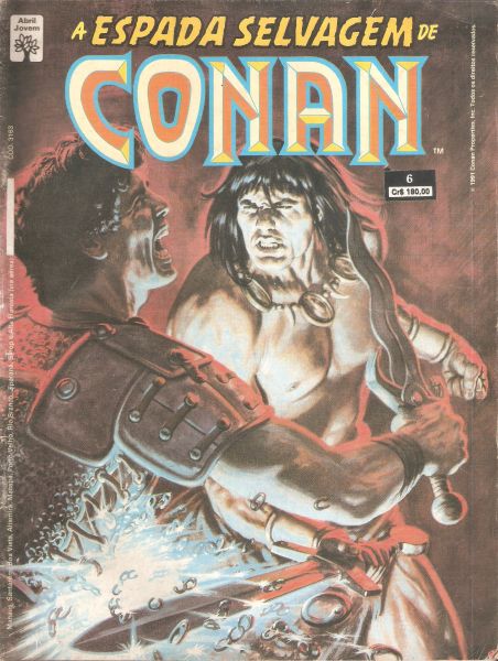 A espada selvagem de Conan nº 006 - Editora Abril