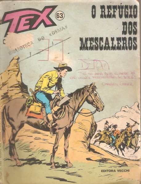 Tex nº 063 – O refúgio dos mescaleros (1 ed)